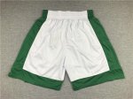 NBA Boston Celtics 20-21 city shorts Blanc Brodé